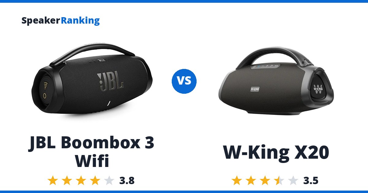JBL Boombox 3 Wifi vs W-King X20