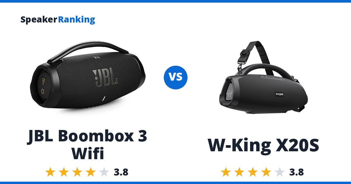 JBL Boombox 3 Wifi vs W-King X20S