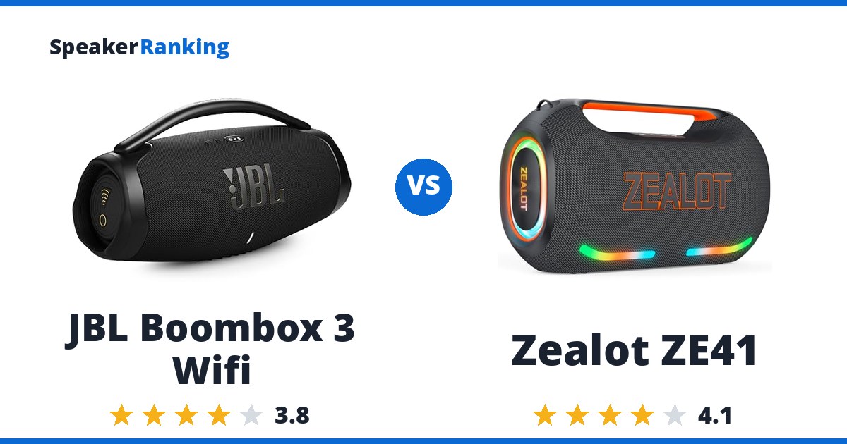 JBL Boombox 3 Wifi vs Zealot ZE41