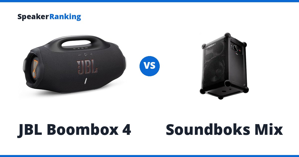 JBL Boombox 4 vs Soundboks Mix