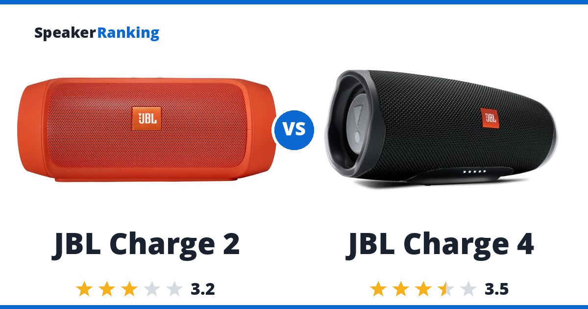 JBL Charge 2 vs JBL Charge 4