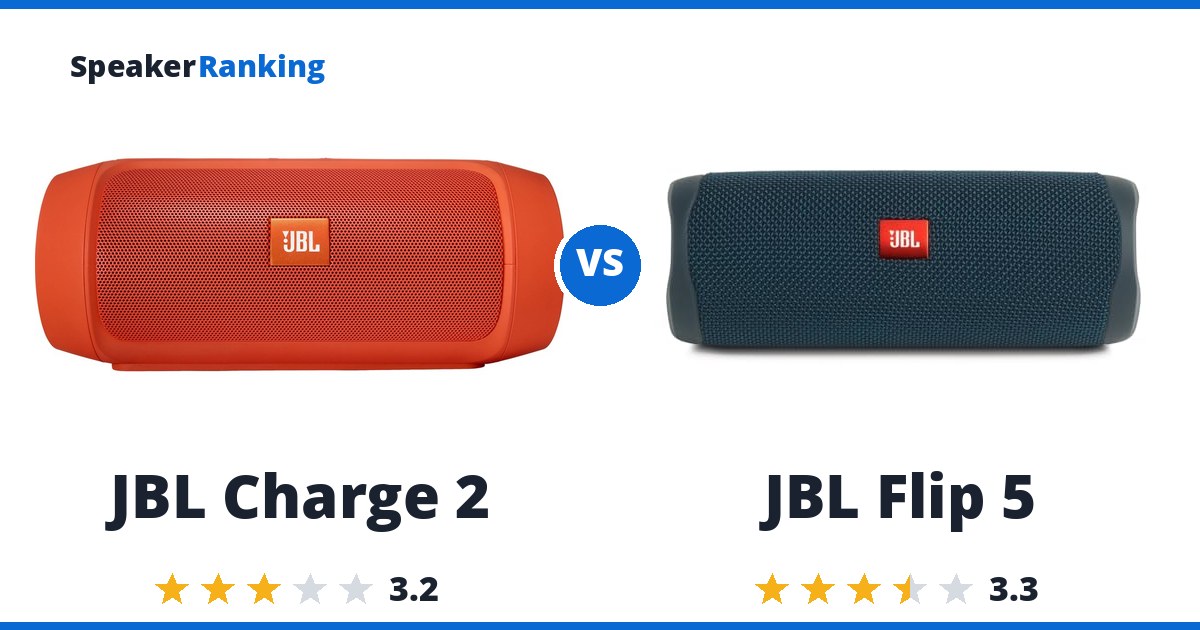 JBL Charge 2 vs JBL Flip 5