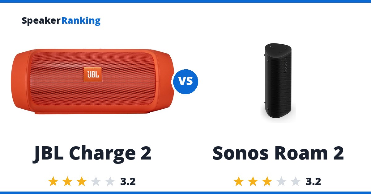 JBL Charge 2 vs Sonos Roam 2