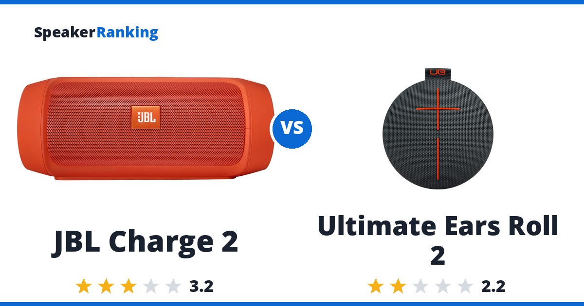 JBL Charge 2 vs Ultimate Ears Roll 2
