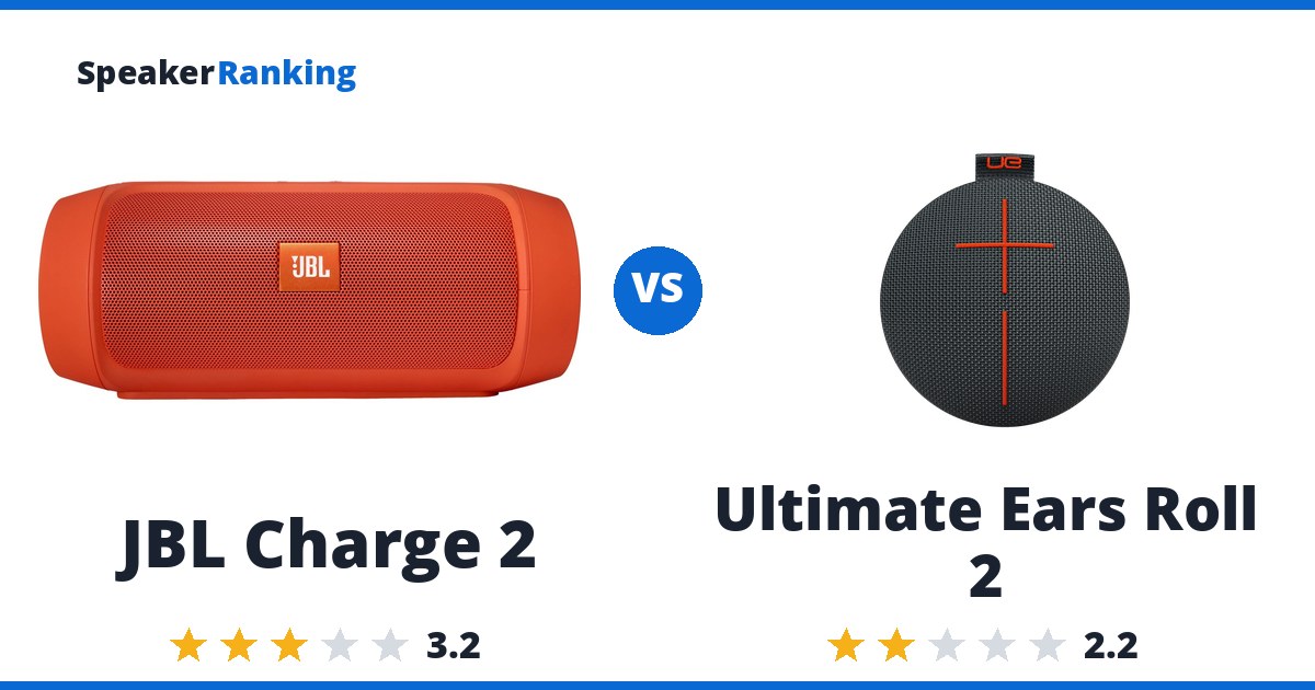 JBL Charge 2 vs Ultimate Ears Roll 2