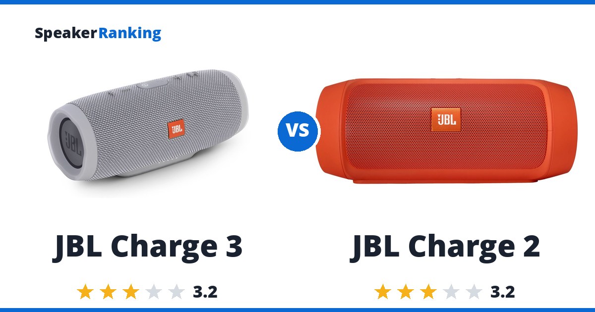 JBL Charge 3 vs JBL Charge 2