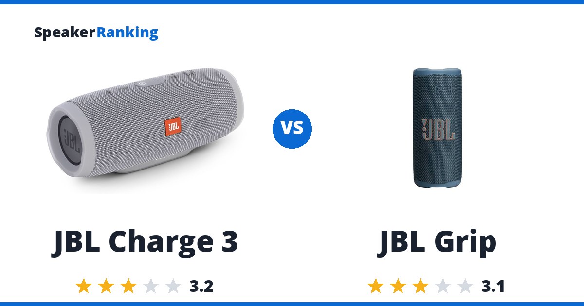 JBL Charge 3 vs JBL Grip