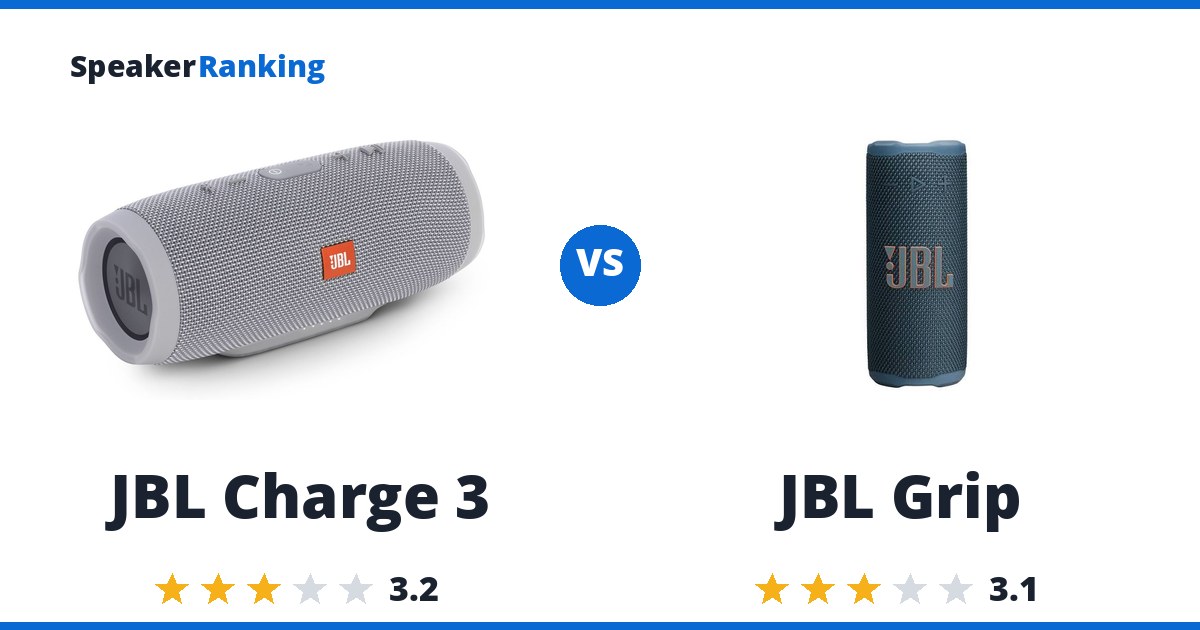 JBL Charge 3 vs JBL Grip