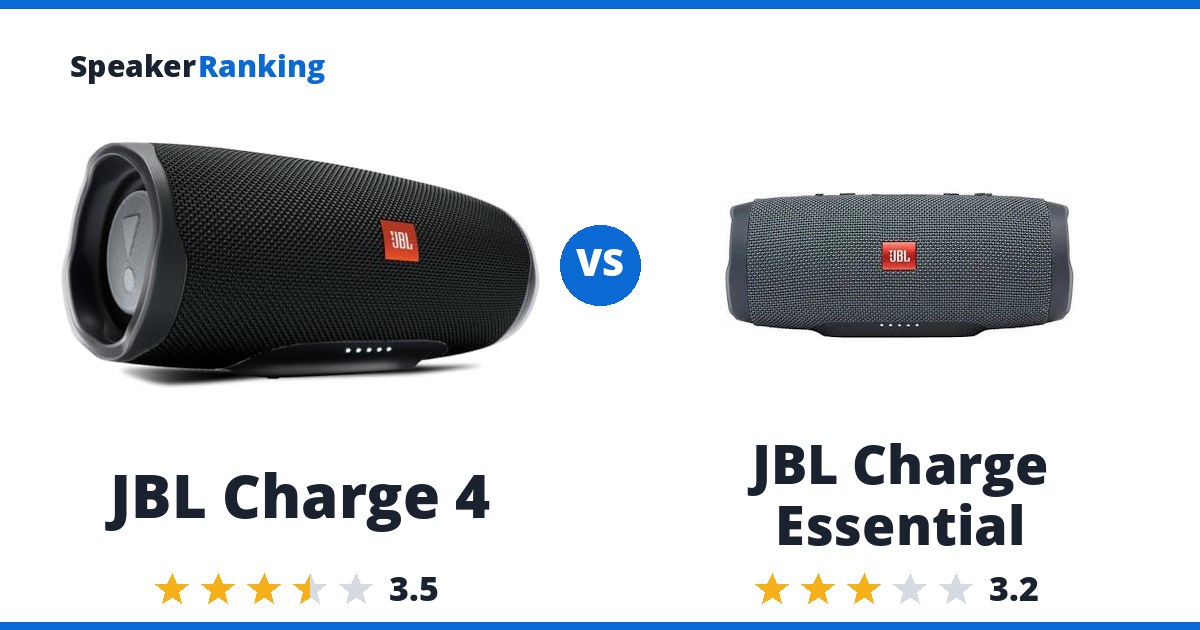 JBL Charge 4 vs JBL Charge Essential