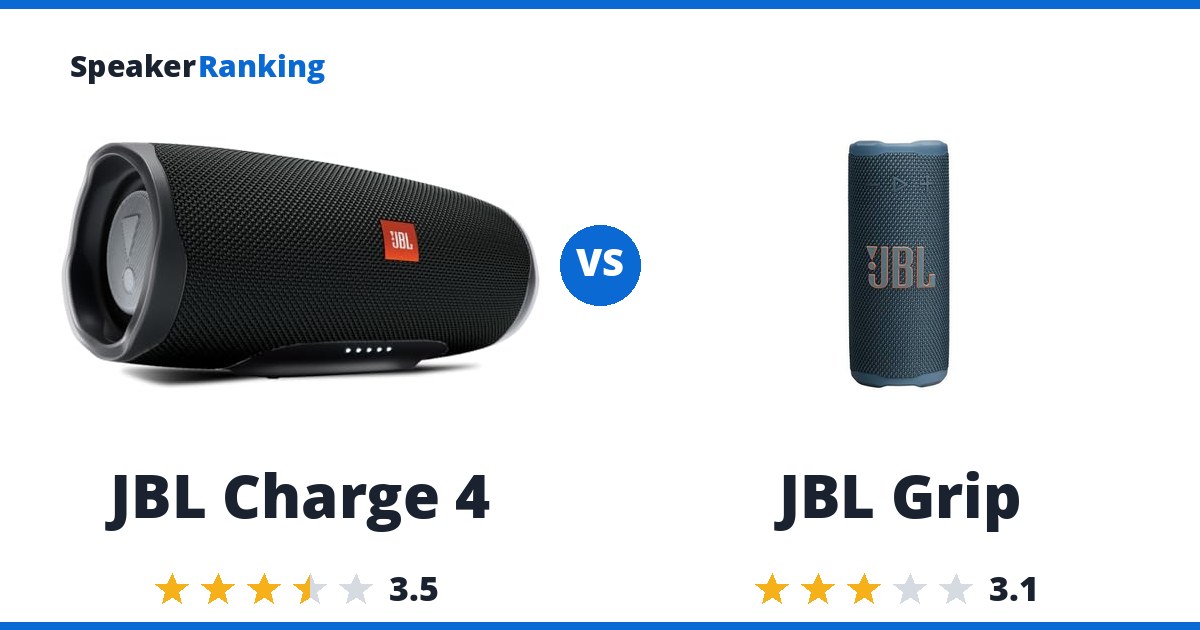 JBL Charge 4 vs JBL Grip