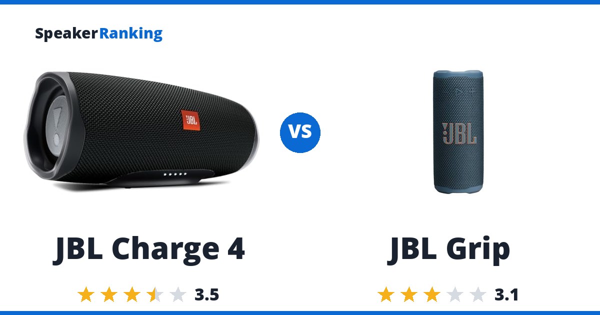 JBL Charge 4 vs JBL Grip