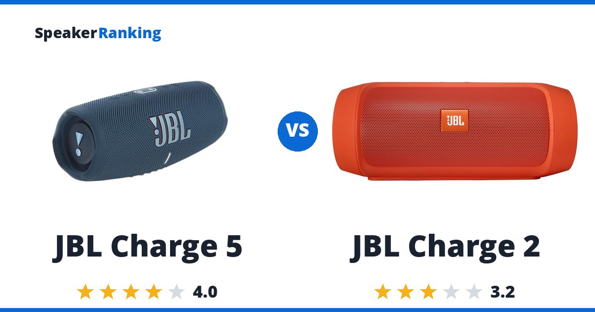 JBL Charge 5 vs JBL Charge 2