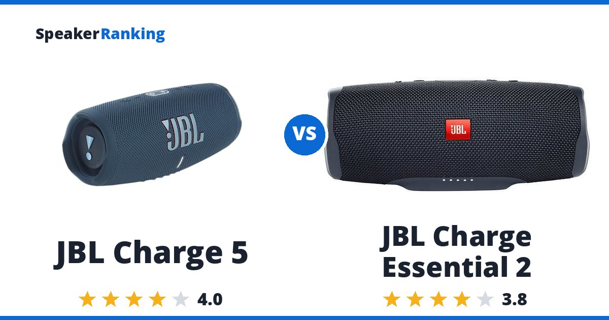 JBL Charge 5 vs JBL Charge Essential 2