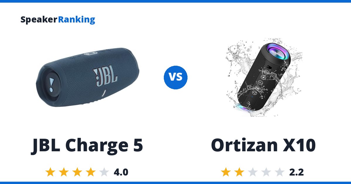 JBL Charge 5 vs Ortizan X10