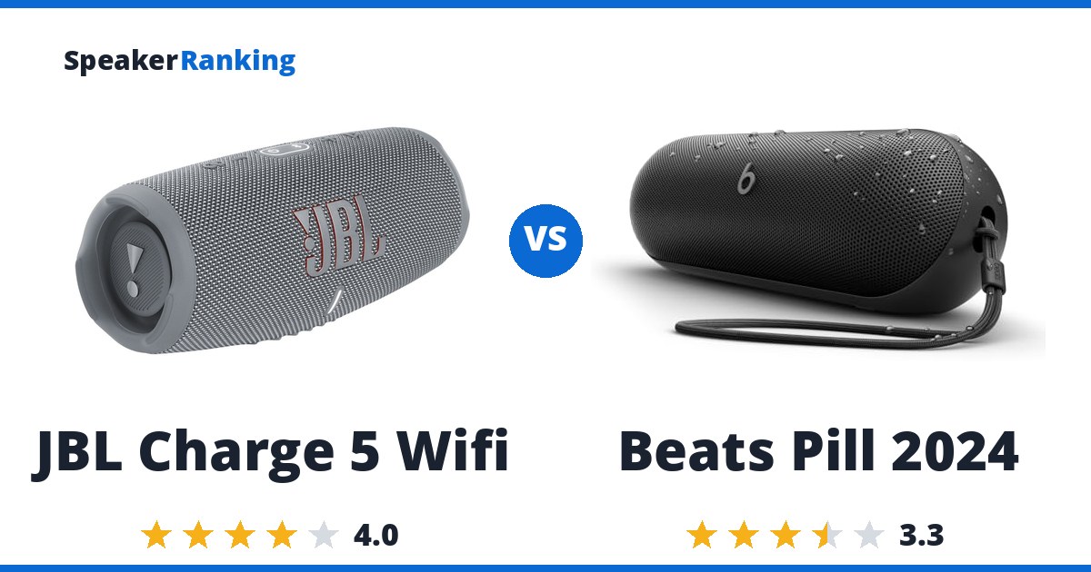 JBL Charge 5 Wifi vs Beats Pill 2024