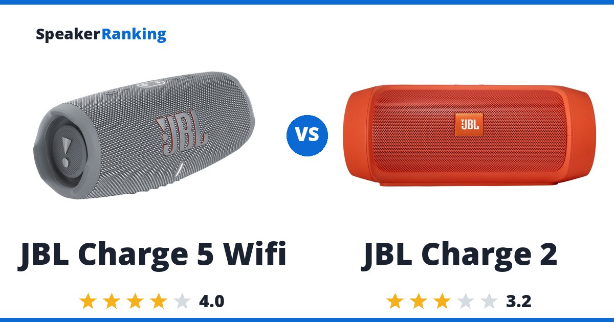 JBL Charge 5 Wifi vs JBL Charge 2
