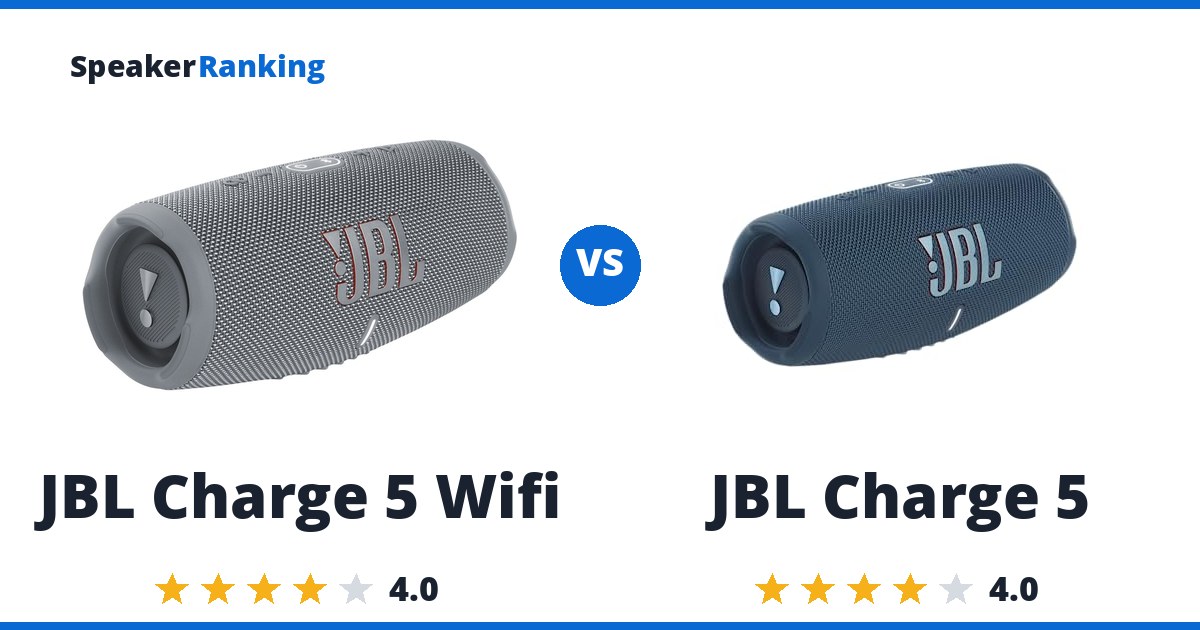 JBL Charge 5 Wifi vs JBL Charge 5