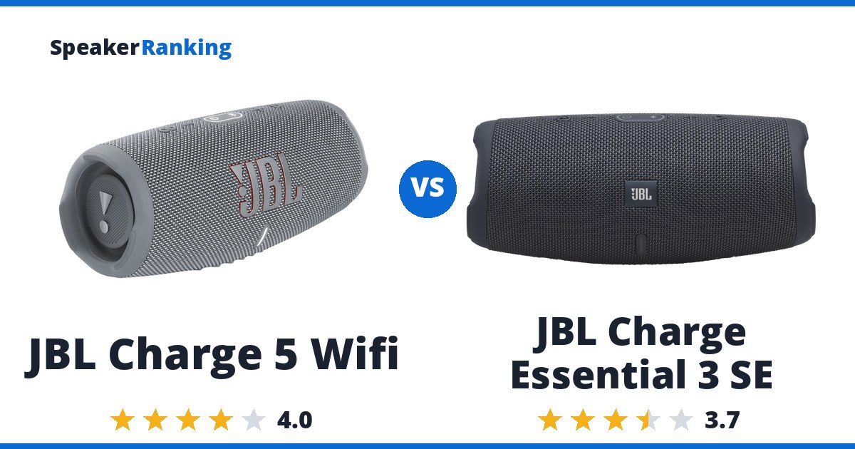 JBL Charge 5 Wifi vs JBL Charge Essential 3 SE
