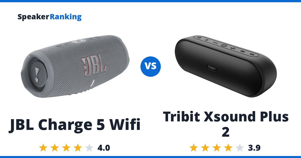 JBL Charge 5 Wifi vs Tribit Xsound Plus 2