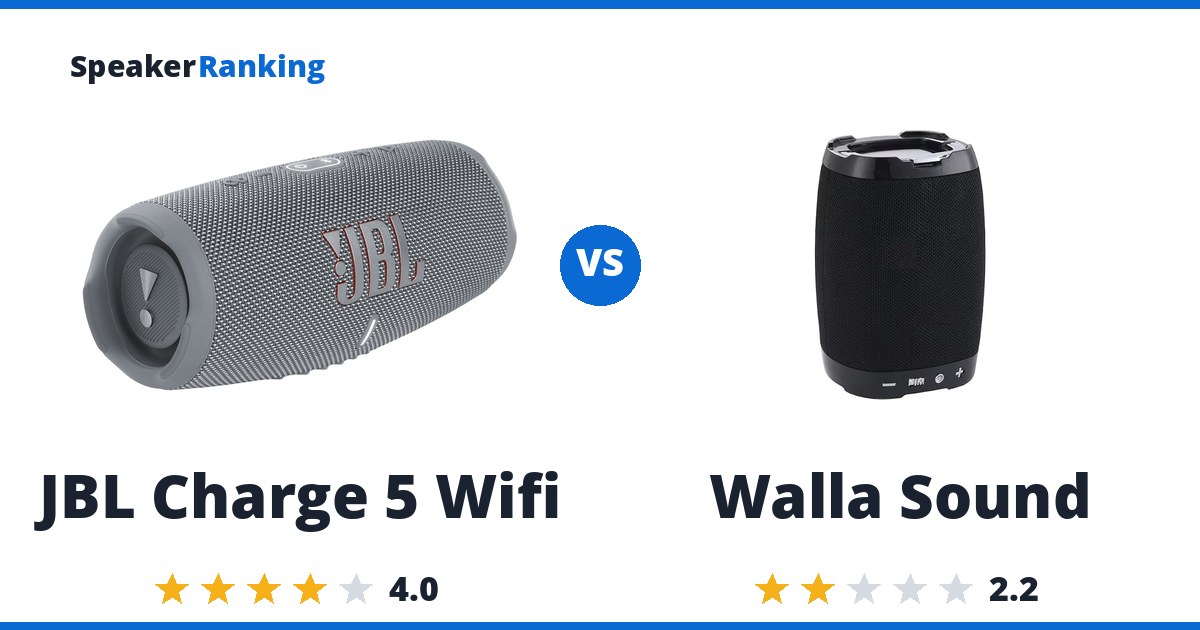 JBL Charge 5 Wifi vs Walla Sound