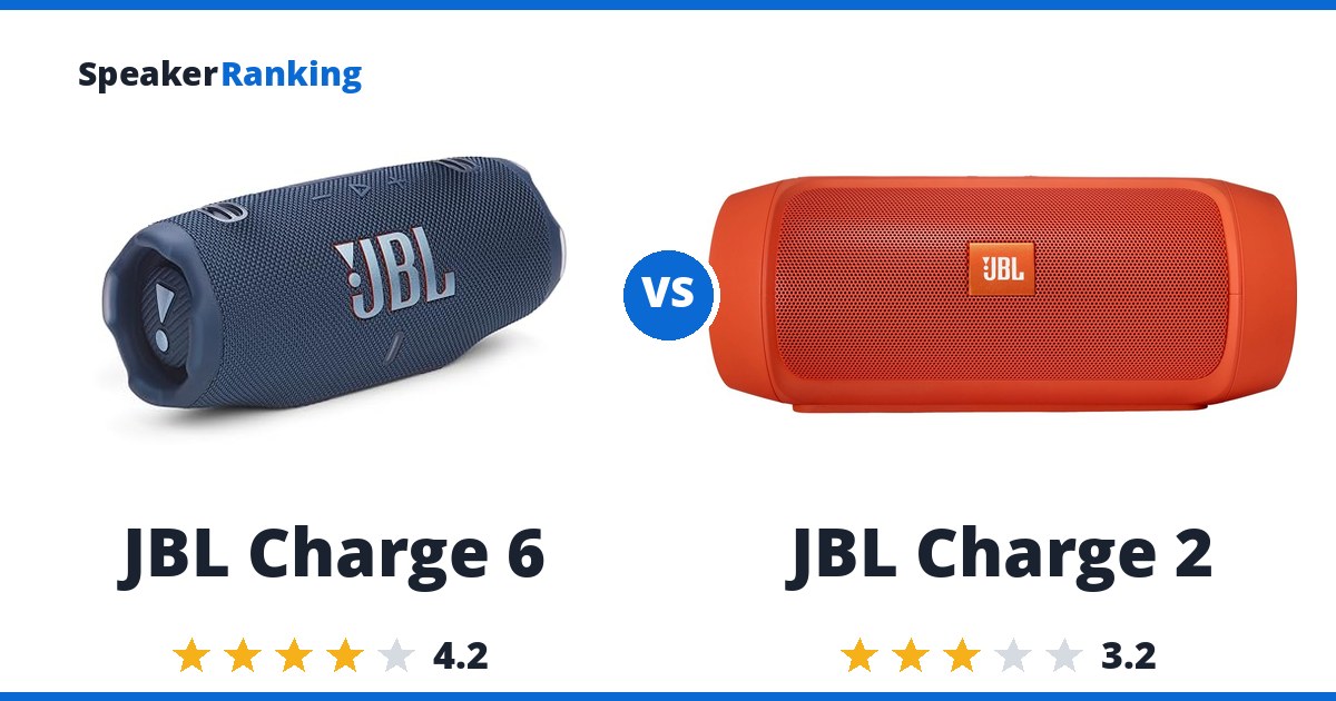JBL Charge 6 vs JBL Charge 2
