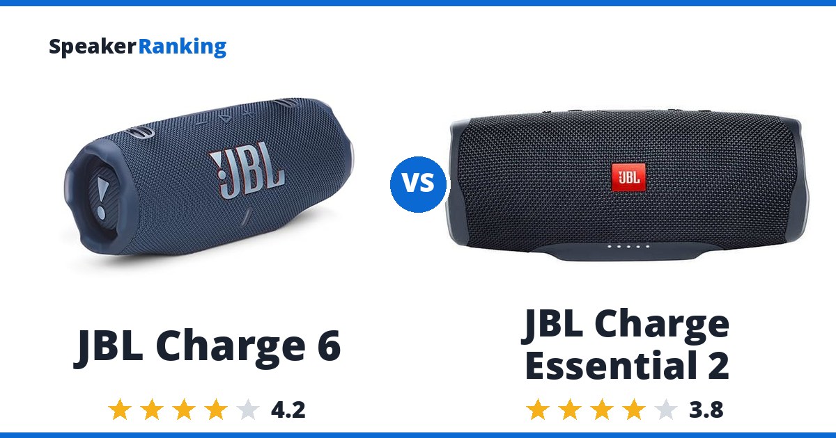 JBL Charge 6 vs JBL Charge Essential 2