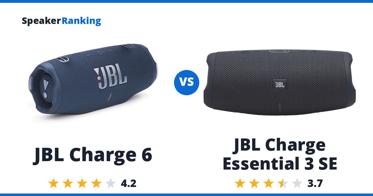 JBL Charge 6 vs JBL Charge Essential 3 SE