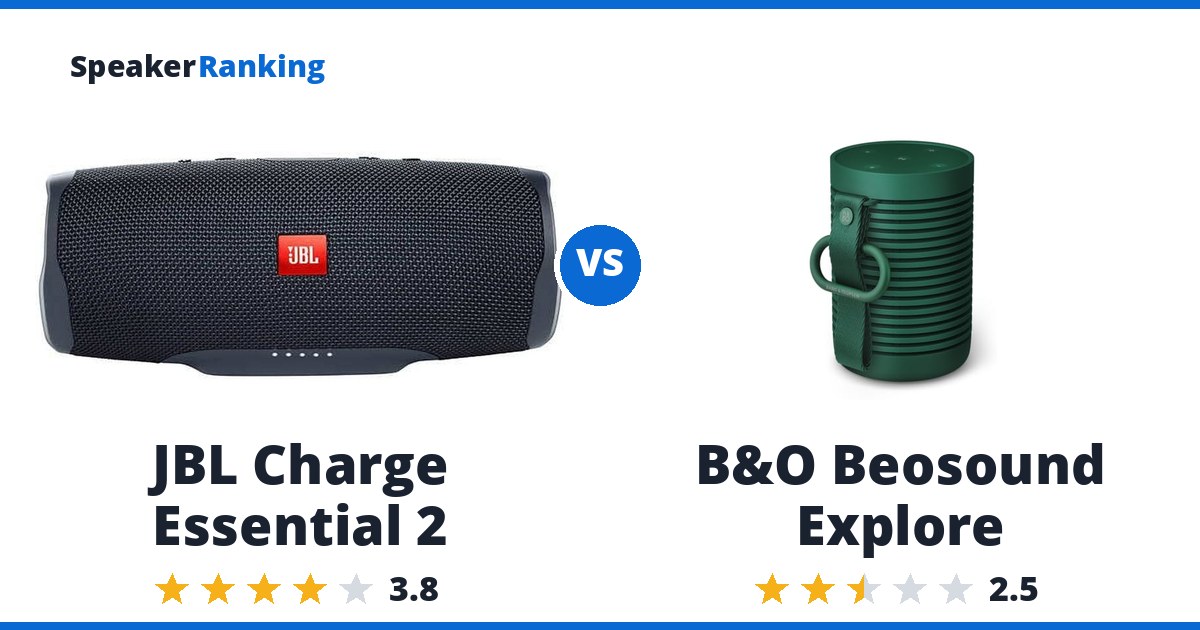 JBL Charge Essential 2 vs B&O Beosound Explore