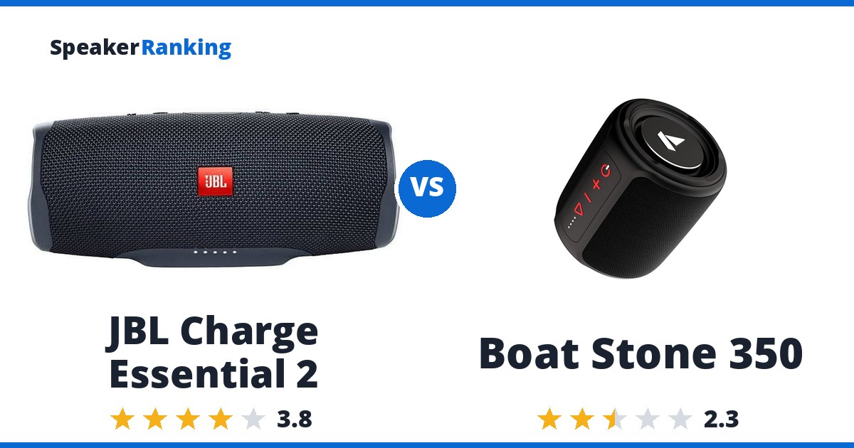 JBL Charge Essential 2 vs Boat Stone 350