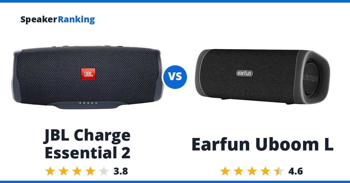 JBL Charge Essential 2 vs Earfun Uboom L