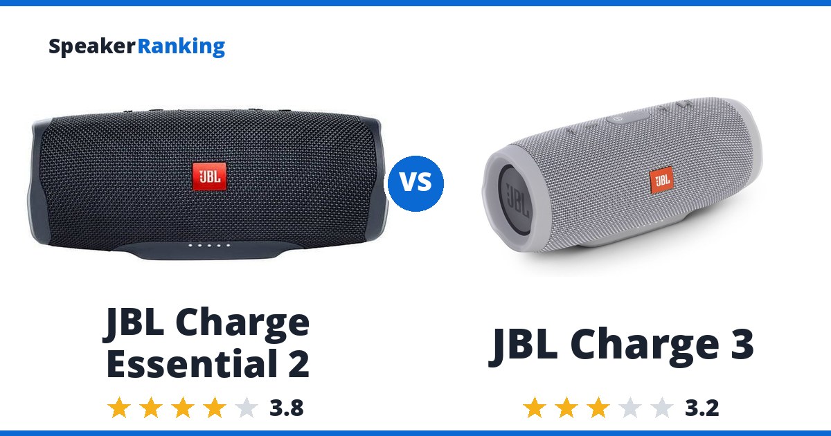 JBL Charge Essential 2 vs JBL Charge 3