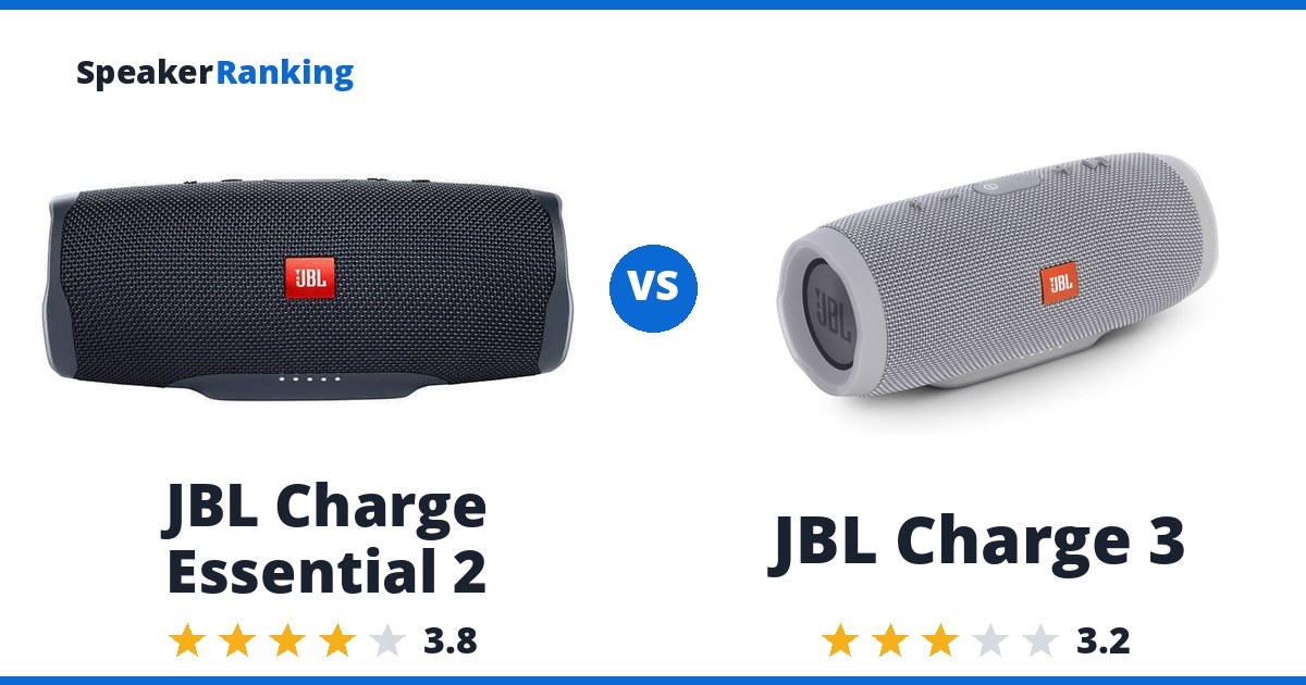 JBL Charge Essential 2 vs JBL Charge 3