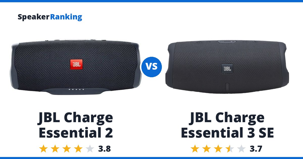 JBL Charge Essential 2 vs JBL Charge Essential 3 SE
