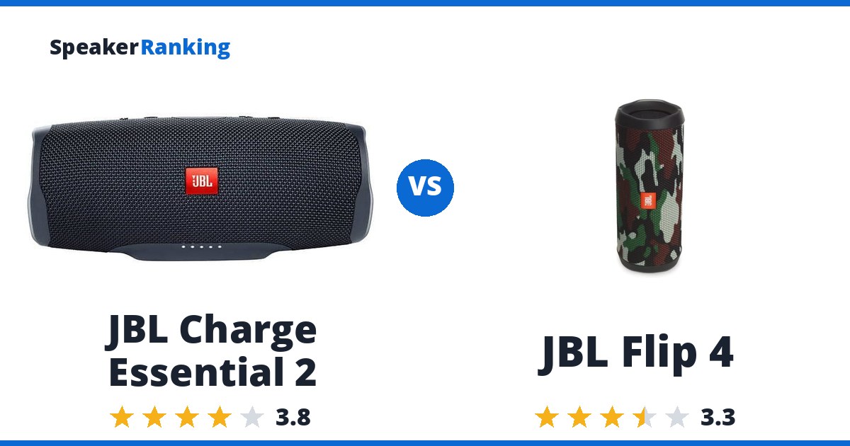 JBL Charge Essential 2 vs JBL Flip 4