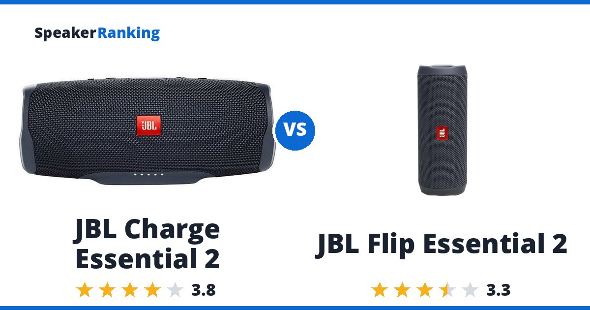 JBL Charge Essential 2 vs JBL Flip Essential 2