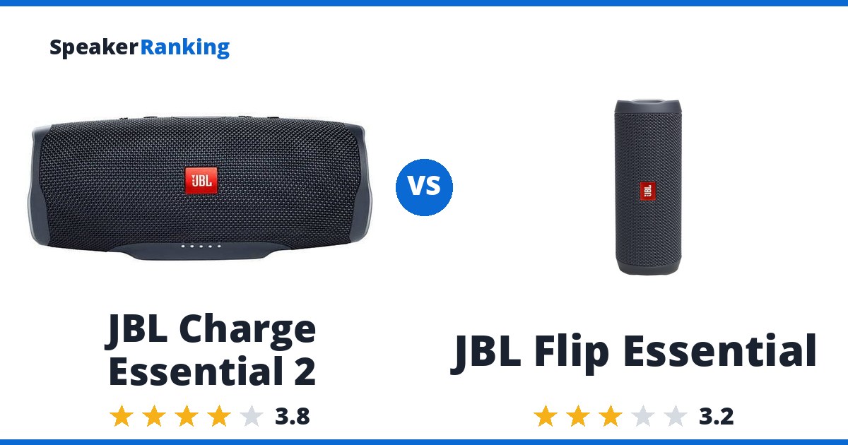 JBL Charge Essential 2 vs JBL Flip Essential