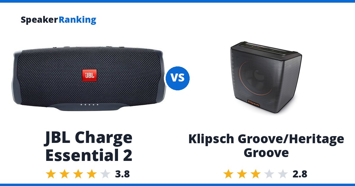 JBL Charge Essential 2 vs Klipsch Groove/Heritage Groove