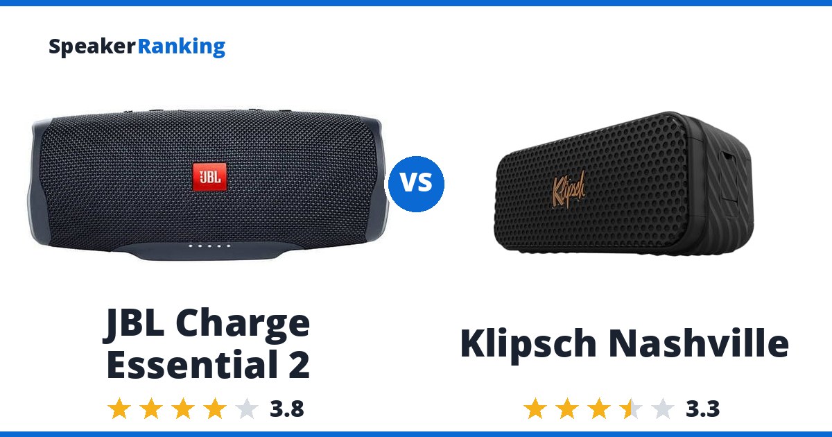 JBL Charge Essential 2 vs Klipsch Nashville