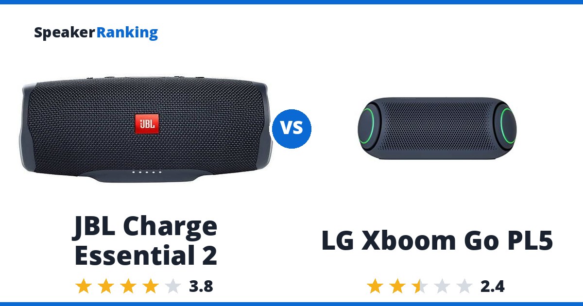 JBL Charge Essential 2 vs LG Xboom Go PL5