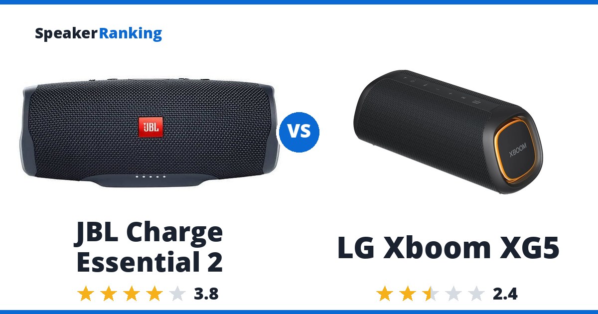 JBL Charge Essential 2 vs LG Xboom XG5