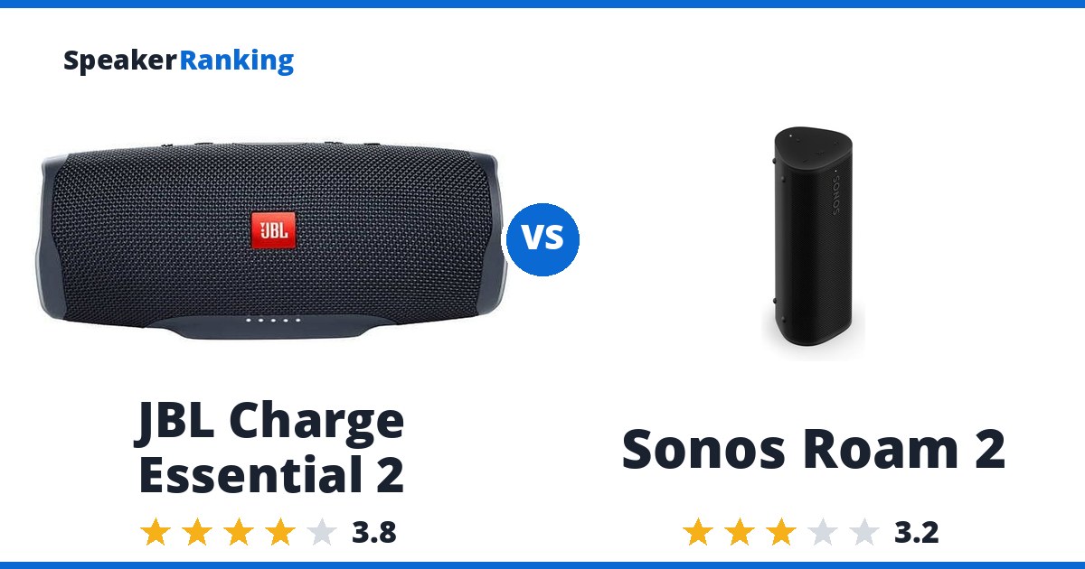 JBL Charge Essential 2 vs Sonos Roam 2