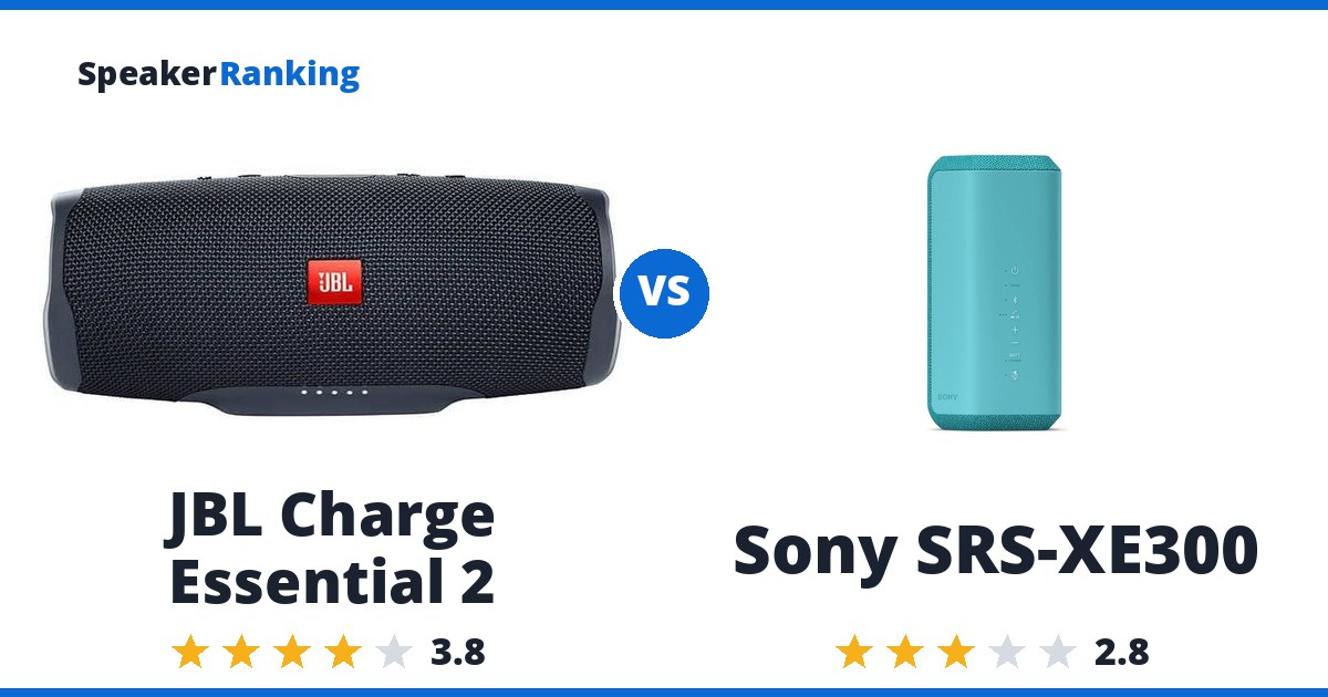 JBL Charge Essential 2 vs Sony SRS-XE300