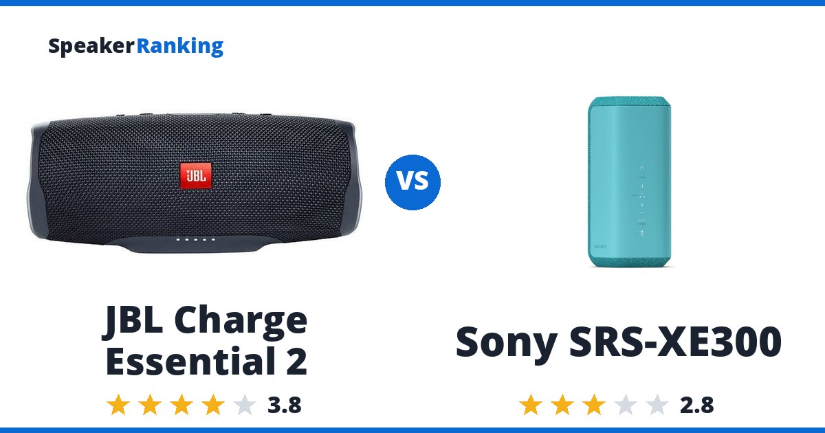 JBL Charge Essential 2 vs Sony SRS-XE300