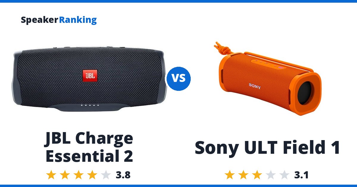 JBL Charge Essential 2 vs Sony ULT Field 1