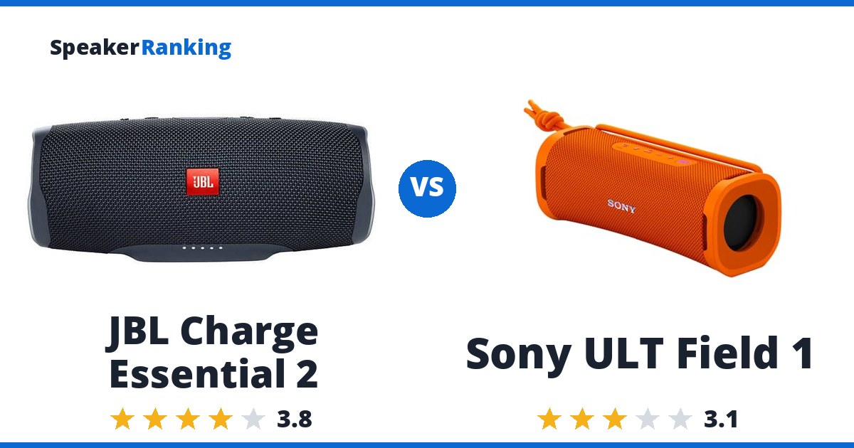 JBL Charge Essential 2 vs Sony ULT Field 1