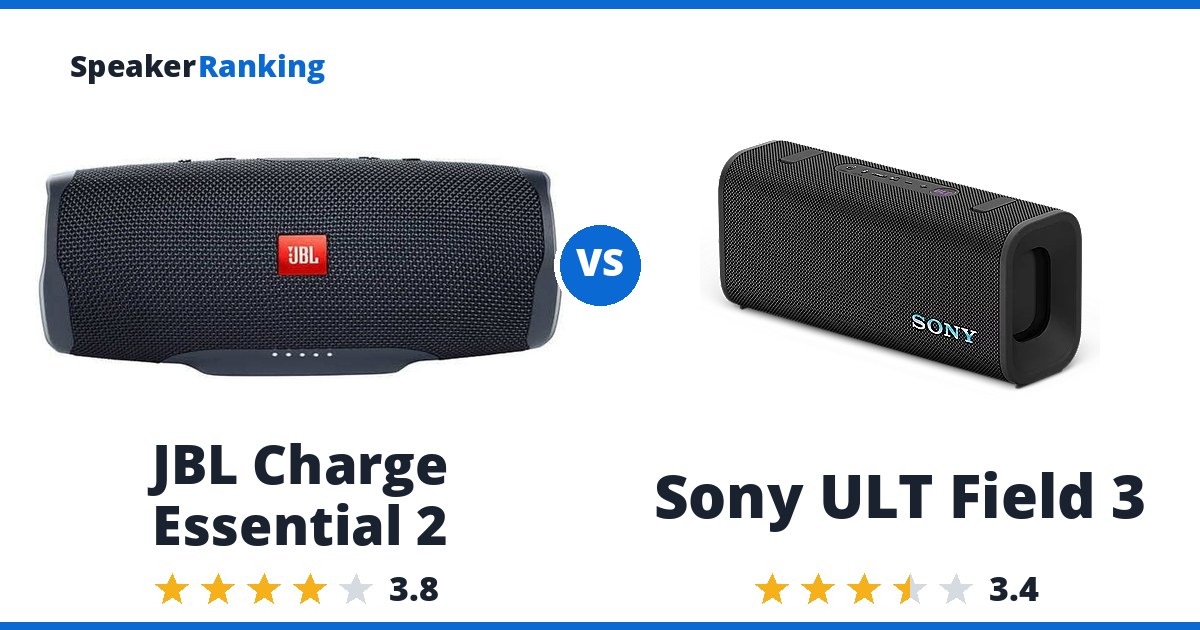 JBL Charge Essential 2 vs Sony ULT Field 3