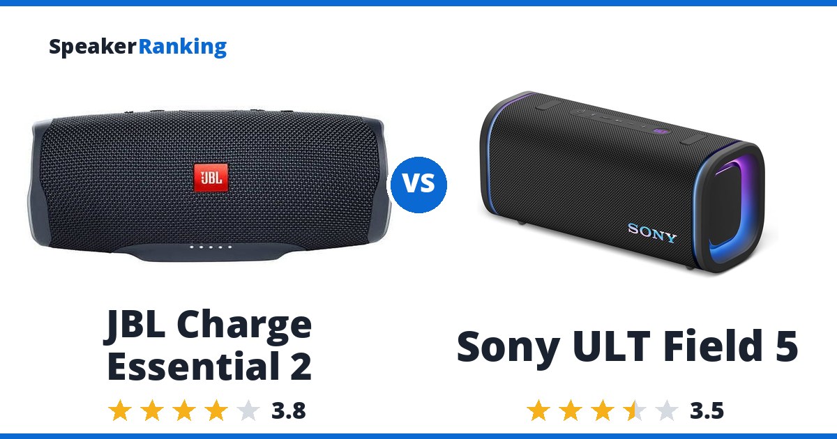 JBL Charge Essential 2 vs Sony ULT Field 5
