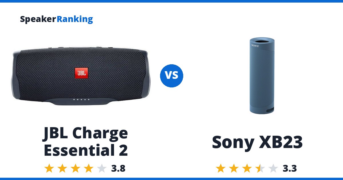 JBL Charge Essential 2 vs Sony XB23