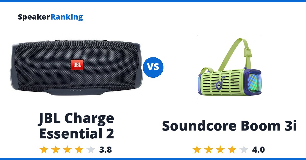 JBL Charge Essential 2 vs Soundcore Boom 3i