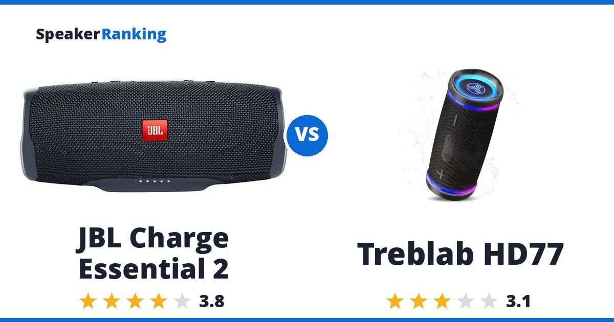 JBL Charge Essential 2 vs Treblab HD77